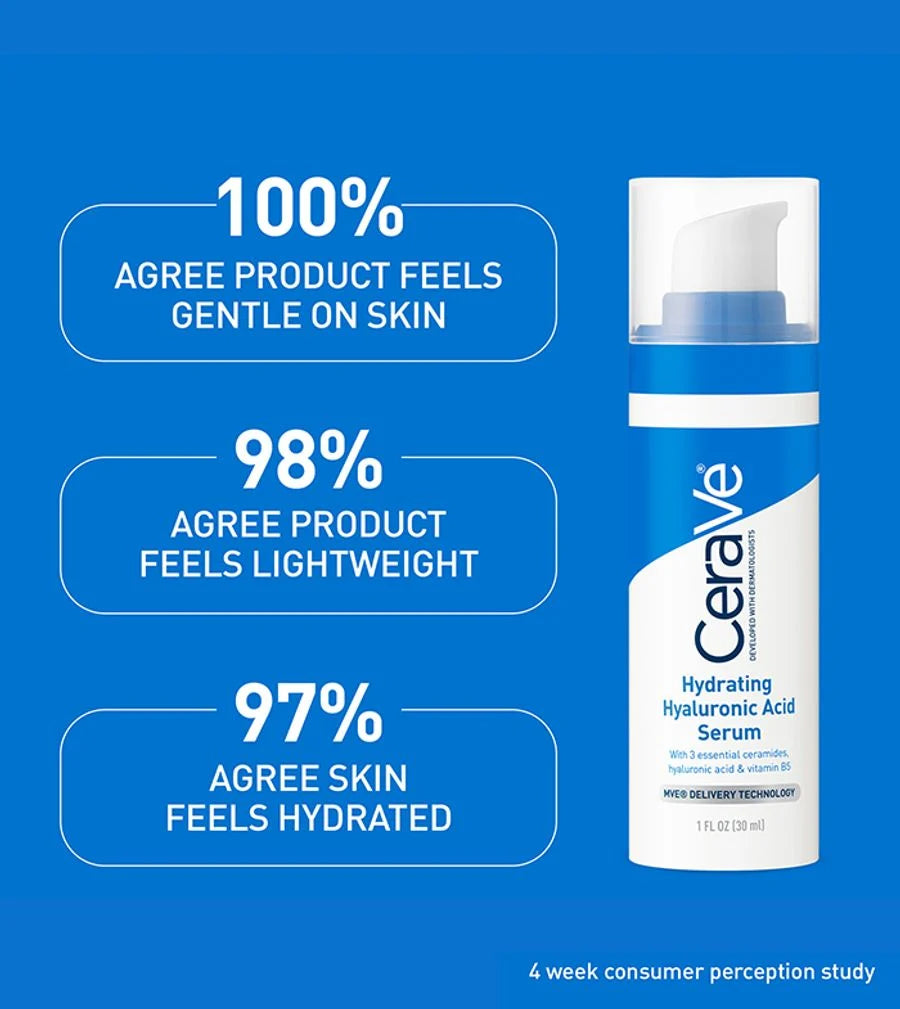 CeraVe Hydrating Hyaluronic Acid Serum 30ml