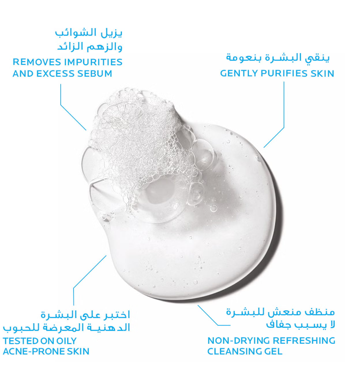 La Roche-Posay Effaclar Purifying Foaming Gel Face Wash 200ml
