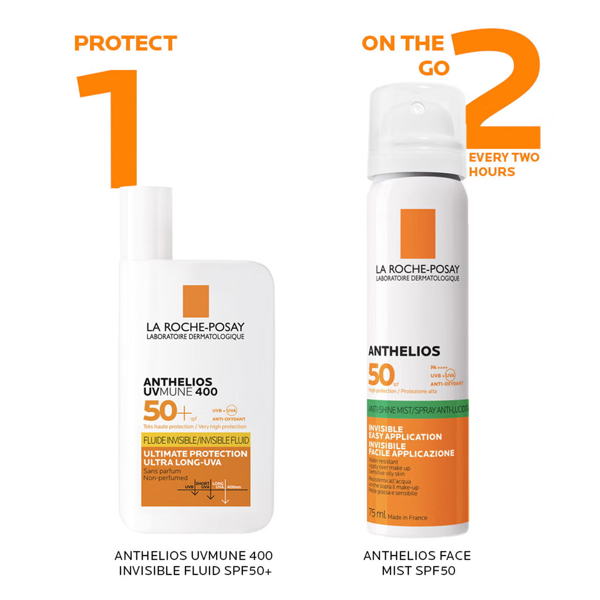 La Roche-Posay Anthelios Invisible Face Mist SPF50 75ml