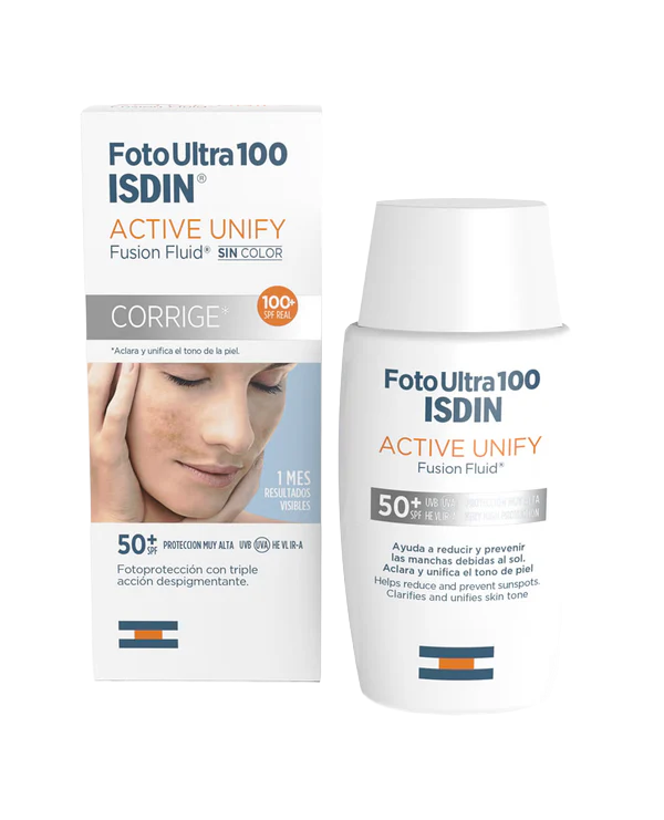 ISDIN Fotoultra 100 Active Unify Fusion Fluid SPF50+ 50ml